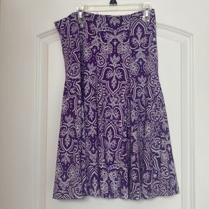 Chaps extra small, purple skirt